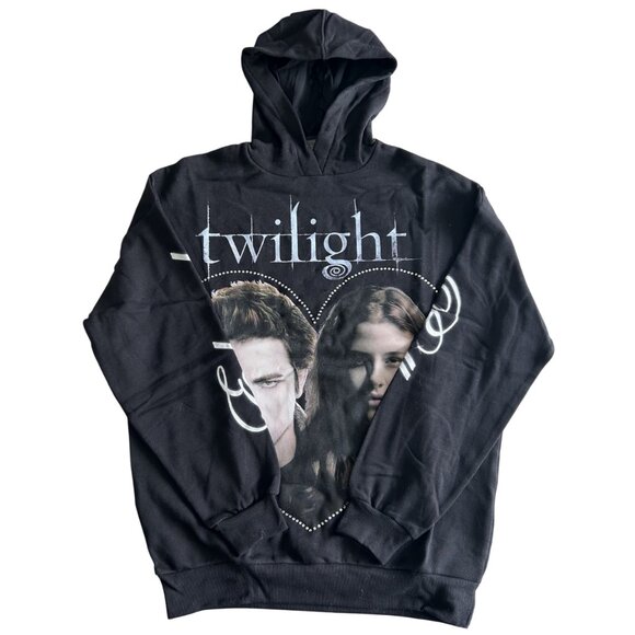 NWT Bershka Twilight Oversize Hooded Sweatshirt - Picture 4 of 7